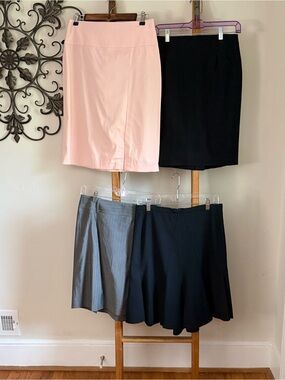 Size 2 Women’s Pink Pencil Skirt Bundle- Classic Office Style